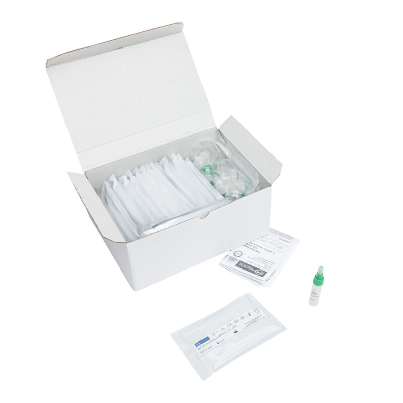 Test rapid Clostridium difficile Toxina A+B+GDH(mat. fecale) – ambalări ...