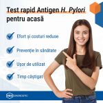 Test Rapid Helicobacter Pylori Antigen (materii fecale), AUTOTESTARE, 1 T/KIT - imagine 3