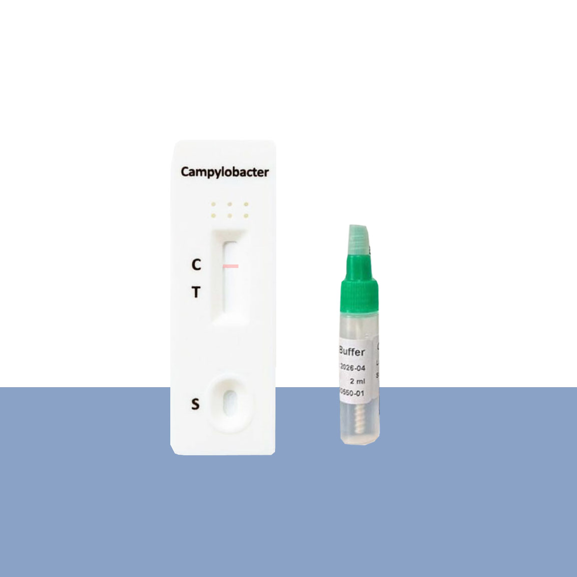 campylo dds Test rapid Campylobacter (mat.fecale) 10T/Kit - imagine 1