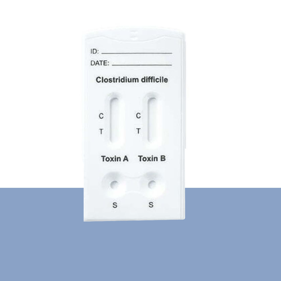 Clostridium Test rapid Clostridium difficile Toxina A+Toxina B(mat. fecale) 10T/Kit - imagine 1